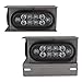 LONG HAUL 2 New Trailer Truck Steel Housing Box with Oval Tail Light & 2