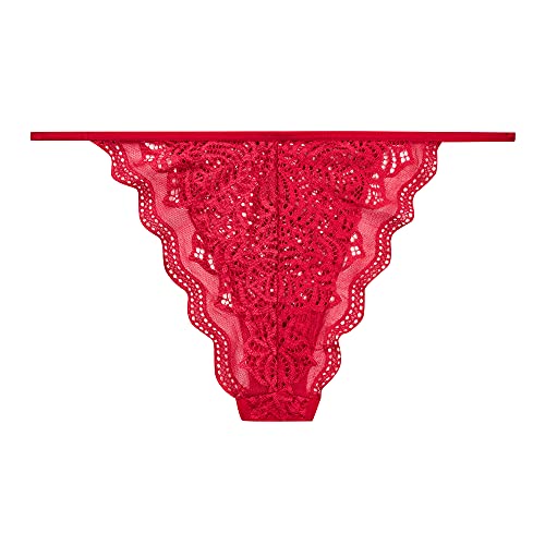 SUFOLEYYELO Women's String Bikini Panties lace Briefs underwear 7 Pack