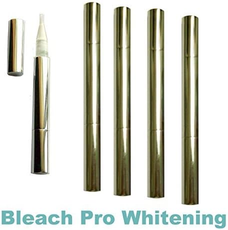 Teeth Whitening Gel Pens 35% Carbamide Peroxide Tooth Bleaching Formula Pen with Brush Tip Gel Dispenser. 5 Whitening Pens. by Bleach Pro Whitening