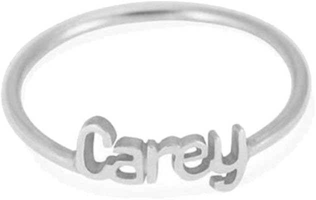 Personalized Promise Ring for Her Customized Name Rings for Women BFF Best Friends Engraved Jewelry Gifts