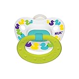 NUK Confetti Ducks Orthodontic Silicone Pacifier