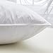C&W Hypoallergenic Goose Feather Down Bed Pillow, 100% Cotton Fabric 600 Thread Count,Bedding Standard/Queen Size,20