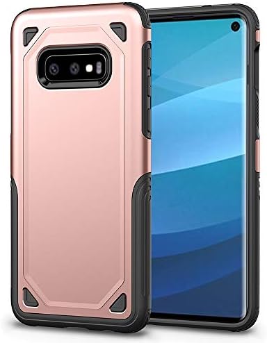 Samsung Galaxy S Case, Galaxy S Case, Samsung S Case, ComoUSA Slim Fit Dual Layer Soft TPU and Hard PC Shock-Absorption and Anti-Scratch Case for Samsung Galaxy S (Rose Gold)