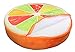 3D Citrus Fruit Slice Memory Foam Pillow Bolster Sofa Cushion Chair Seat Pad Stuffed Home Decor