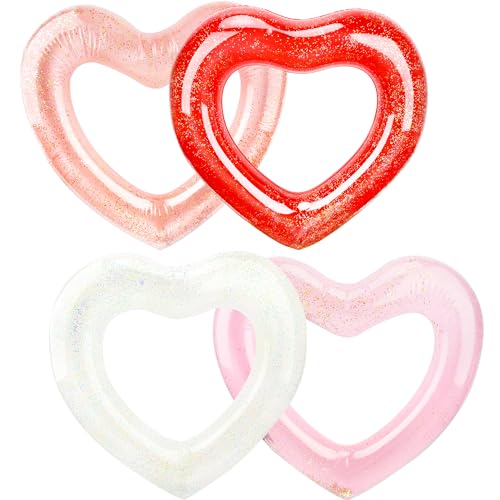 Rose gold, Deep red, Clear, Pink