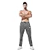 Gerlobal Men's Joggers Sweatpants Workout Running Gym Pants with Zipper Pockets