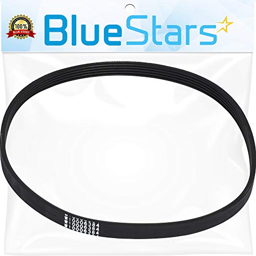 Ultra Durable W10006384 Washer Drive Belt Replacement Part by Blue Stars- Exact Fit for Whirlpool Maytag Kenmore Washer - Replaces WPW10006384VP PS11747978