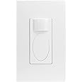 PIR Motion Sensor Light Switch,Occupancy Sensor Switch | 5Amp | Sigle-Pole | No Neutral Required, Operable Without Ground Wire,PC Fireproof