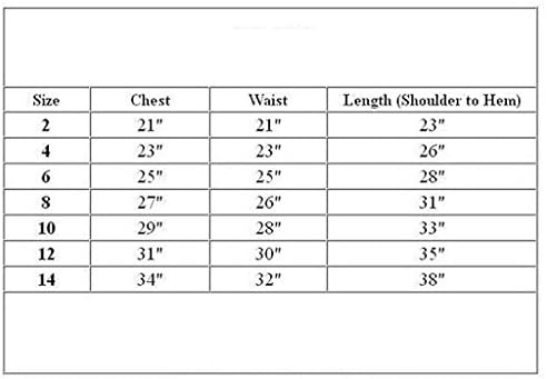 YNChiffonier Fashion Flower Girls Dress Sequin Glitter Beaded Dress Wedding Prom Bridesmaid Fuchsia Baby Size S-XL Girls 2-14