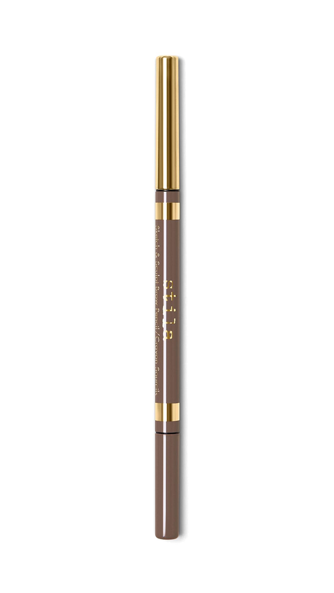 Stila Sketch & Sculpt Brow Pencil - Light - Smudge Proof & Dual Ended - Micro Tip