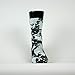 HoopSwagg Spurs Splatter Custom Nike Elite Socks Medium