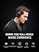 Bluedio TM Bluetooth Headphones Over Ear, Voice Control Hi-Fi Stereo Wireless Headset with Mic Supports Amazon Web Services (AWS) for Travel Work Cellphone, Red