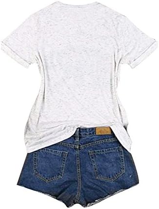 Maconsttt Women's Shirt, Floral Printed Casual T-Shirt Blouse