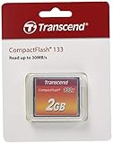 Transcend 2 GB 133x CompactFlash Memory Card TS2GCF133