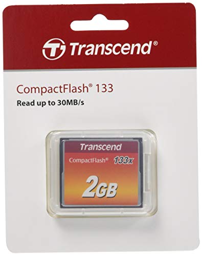 Transcend 2 GB 133x CompactFlash Memory Card TS2GCF133