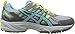 ASICS Women's Gel-Venture 5 Running Shoe, Silver Grey/Turquoise/Lime Punch, 5.5 M US