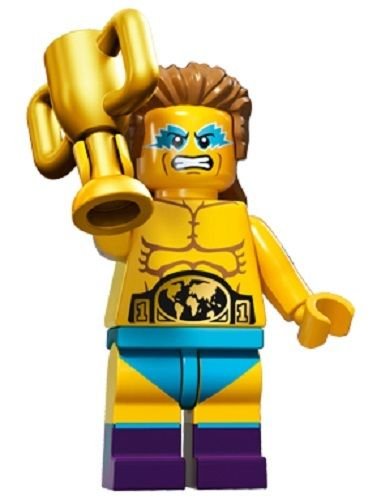 LEGO Series 15 Collectible Minifigure 71011 - Wrestling Cahmpion