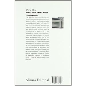 Modelos de democracia/ Models of Democracy (Spanish Edition)