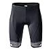 My Kilometre 3D Gel Padding Cycling Mens Shorts with Imported Non-slip Belt,Bike Shorts withn 9 inches inseam
