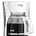 Mr. Coffee CGX20-NP 12-Cup Programmable Coffeemaker, White