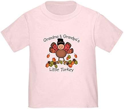 CafePress - Grandma &amp; Grandpa's Lil Turkey Toddler T-Sh - Cute Toddler T-Shirt, 100% Cotton