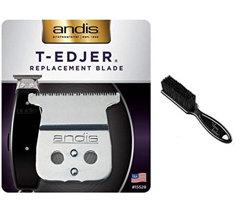 Andis T-Edjer T-Blade Set Very Close Cutting, 0.1 mm 15528 Kit Includes Blade Brush by The Classic Barber