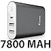 iPad Air Battery, i-Blason? Aero 7800 mAh Dual Port Ultra Compact External Battery Portable USB Charger Power Bank - Intelli-ChargeTM Wide Compatibility, Fast Charging, High Capacity - For Apple iPhone 6 Plus 5s 5c 5, Apple iPad Air mini, Samsung Galaxy S5 S4 Active Mini, Galaxy Tab 4 3 2 Pro S, Note 3 4 Pro Edge, LG G3 G2, Nexus 6 5 4, HTC One M8, MOTO X X+1, PS Vita and More (7800-Black)