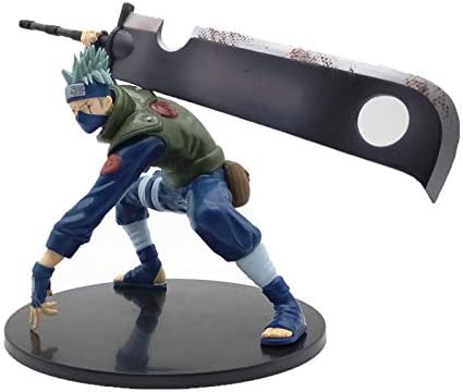 DOMAN Naruto antion Figure Shippuden Hatake Kakashi antion Figure Statues Model Doll Collection Gift 6.5"