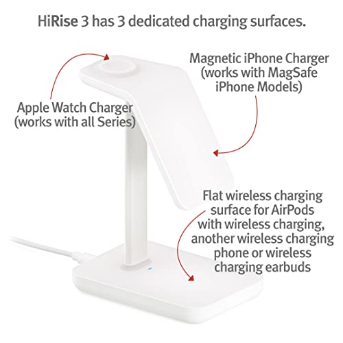 Twelve South HiRise 3-in-1 Magnetic Charging Station for