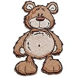 Lederflicken aufnähen