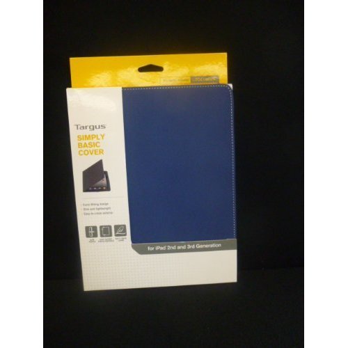IPad 2 & 3 Gen cover, TARGUS Simply Basic Cover - Indigo Blue