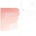 60 Postcards - Whimsical Watercolor Thank You - 6 Different Images