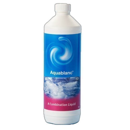 Aquablanc 1ltr Combination Liquid Non Chlorine Treatment Hot Tub Inflatable Spa