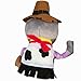 Cool Cowboy Dwarf Zombie Toy Soft Plush Doll Boys Gift