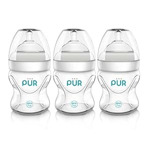 Pur 3pk Advanced Plus Wide Neck Bottle 5 oz./150 ml.