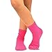 TeeHee Kids Girls Cotton Basic Crew Socks 6 Pair Pack (6-8Y, Polka Dots)