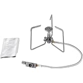 &zwnj;Fire-Maple Petrel Titanium Ultralight Backpack Stove Light Remote Stove | World's Lightest Remote Stove at 95.5g, Powerful 2.7KW Output, Titanium Build, Foldable Windscreen Included