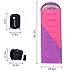 Clostnature Sleeping Bag - Lightweight Waterproof Camping Sleeping Bag for Adults, Kids, Women, Men's Hiking, Outdoors, Mountaineering - Compression Sack Included
