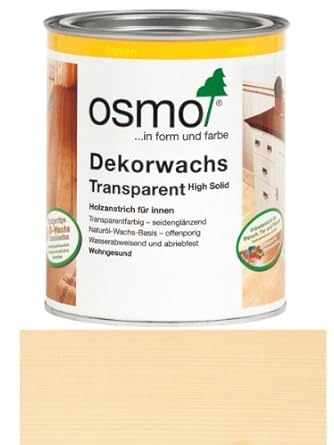 Amazon オスモ エーデル オスモカラー ウッドワックス ノーマルクリアー 透明 0 375l 3101 塗料缶 ペンキ