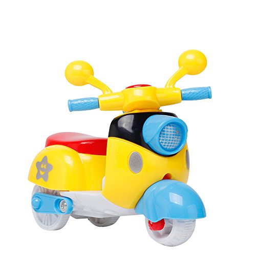 Sunny&Love 2018 Mini Motorcycle Toy Fun Creative Inertia Motorcycle Early Model Educational Toys (Random)