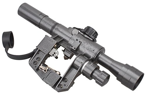 TAC Vector Optics Dragunov 4x24 SVD First Focal Plane Sniper Military Riflescope FFP Illuminated Russian Weapon Sight - Thumbnail 2