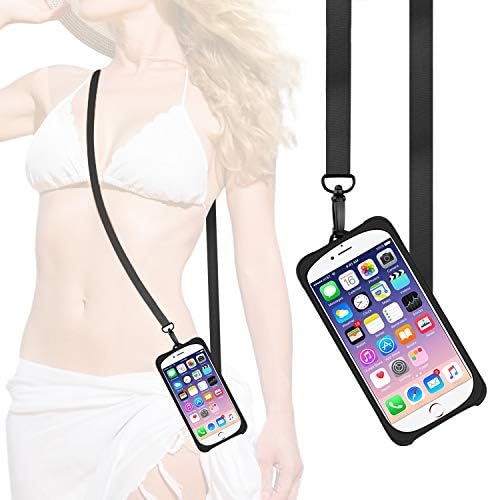 Crossbody Phone Lanyard Case Universal Mobile Phone Cross Body Bag Neck Strap