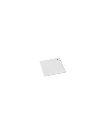 Schneider ENN09490 Multifix Modulo,Abdeckung f Verteilerdose,1-Gang,Schraubbefest,weiß,128x128x25mm