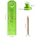Esste Picture Frame Level Ruler - Suspension measurement marking position tool with a pencil for measuring the suspension and horizontal wall of the roof (Frame Ruler)