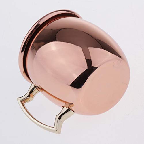 B Blesiya 60ml Moscow Mule Becher Kupferbecher Edelstahl Cocktailbecher Deko Cocktailgläser Geschenk für Weihnachten – Bild 8