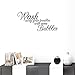 Wash Away Your Troubles With Some Bubbles Wall Sticker Removable Peel Wall Decal Home Decor Art Murals