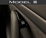 Tesla Model 3 'DOOR OPEN' Button Stickers (Set of 8)