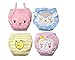 Baby Girl’s Training Pants Toddler Training Underwear 4 Packs Cute Potty Cloth Diaper Cotton Nappy Underwear for Kids Reusable Potty Pants (Bigger Than Normal Size, Suggest to Order Down a Size)