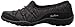 Skechers Sport Women's Breathe Easy Golden Fashion Sneaker,Black Knit,9 M US