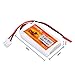 floureon 2S 7.4V Lipo Battery 450mAh 20C Lipo Batteries with JST Plug for RC Car Truck Truggy Airplane Quadcopter UAV Drone FPV (2pack)